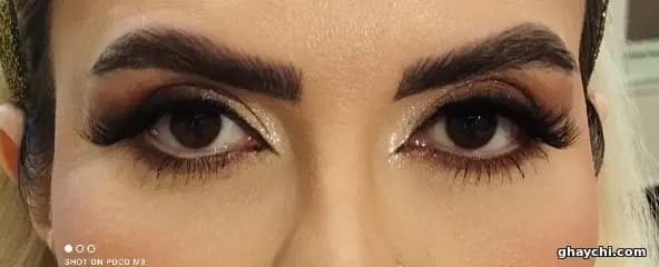 نمونه کار عروس — میکاپ عروس قبل و بعد زنانه در شادمان، تهران — عاطفه موسوی