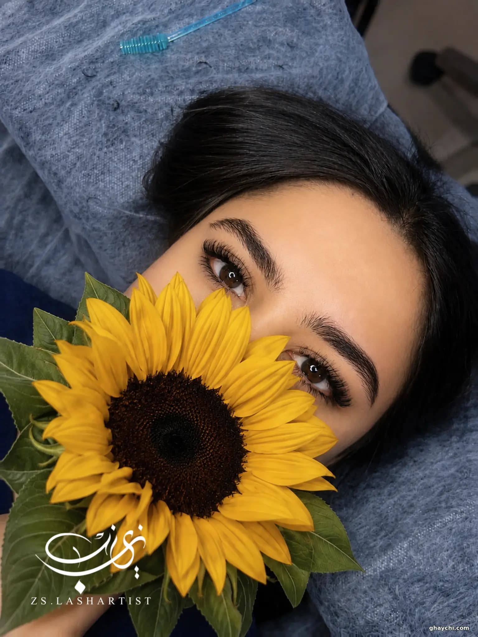 نمونه کار مژه — اکستنشن مژه زنانه در خرمشهر، خرمشهر — زینب سیاحی