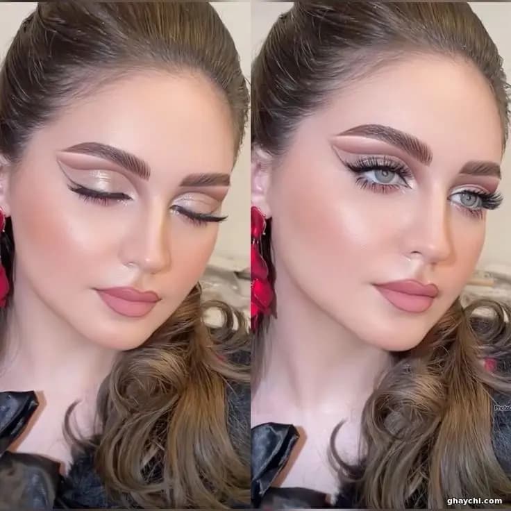 نمونه کار میکاپ — میکاپ اروپایی زنانه در اراک — سالن زیبایی تخصصی فهیمه اکبری