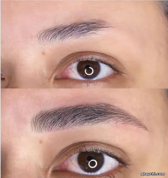 نمونه کار آرایش دائم — میکروبلیدینگ زنانه در مشهد، مشهد — فالی سلاجقه
