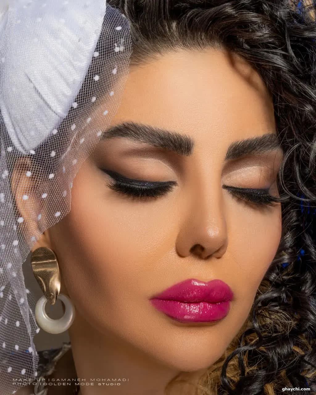 نمونه کار میکاپ — میکاپ لایت زنانه در  خیابان اشراق، اصفهان — سمانه محمدی