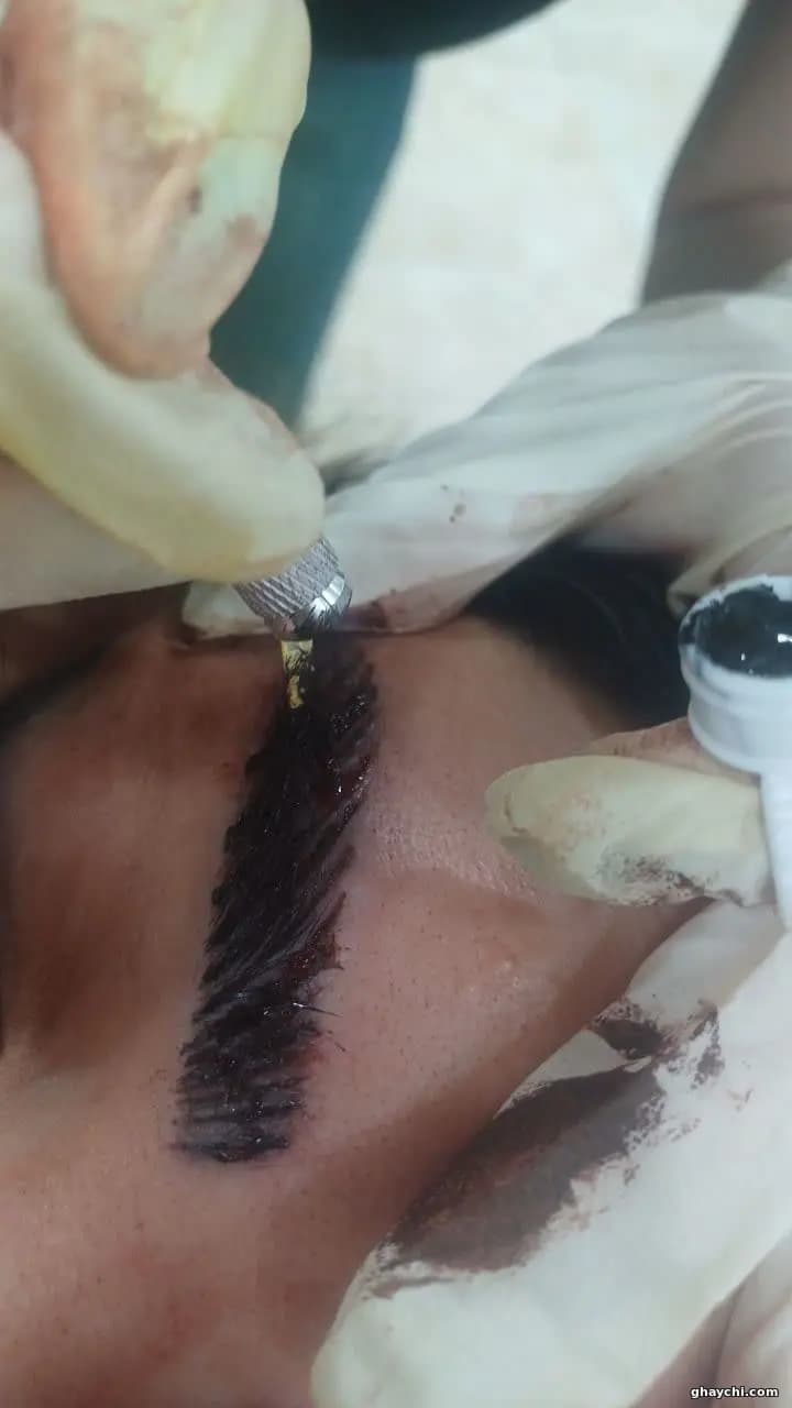 نمونه کار آرایش دائم — میکروبلیدینگ زنانه در رباطکریم، رباطکریم — بهاره شیری