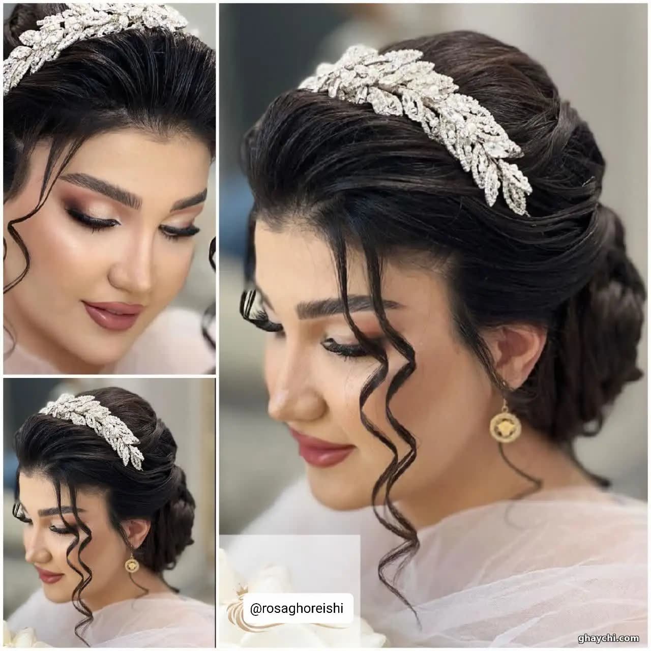 نمونه کار عروس — میکاپ عروس زنانه در خیابان میر، اصفهان — سالن زیبایی رزا
