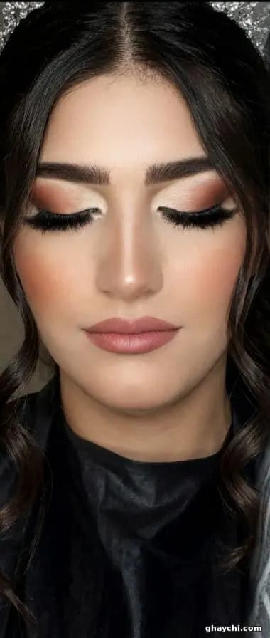 نمونه کار میکاپ — میکاپ اروپایی قبل و بعد زنانه در مشهد، مشهد — نورا شهسوار