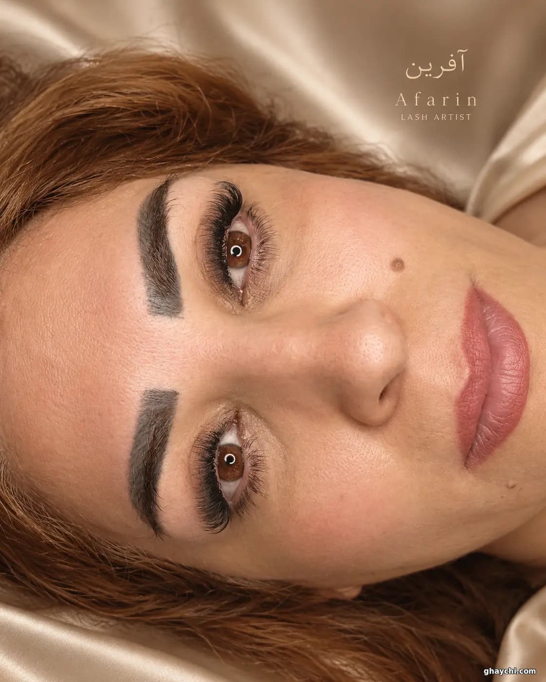 نمونه کار مژه — اکستنشن مژه زنانه در پونک، تهران — آفرین سیفی