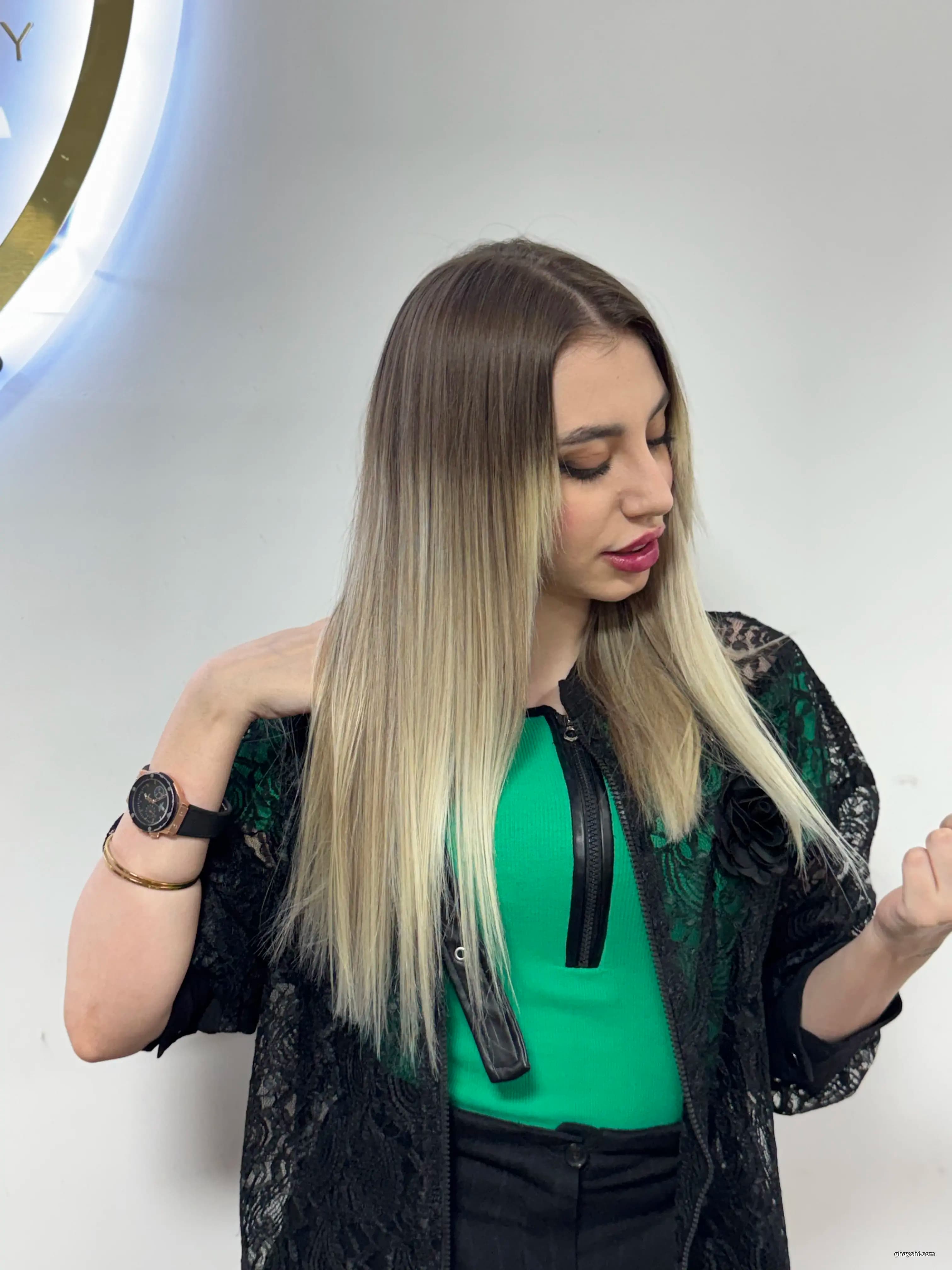 نمونه کار مو — کراتین و پروتئین تراپی قبل و بعد زنانه در تهرانپارس، تهران — ستایش سبک رو