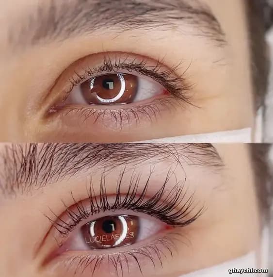نمونه کار مژه — لیفت مژه زنانه در یزد، یزد — زینب جعفری