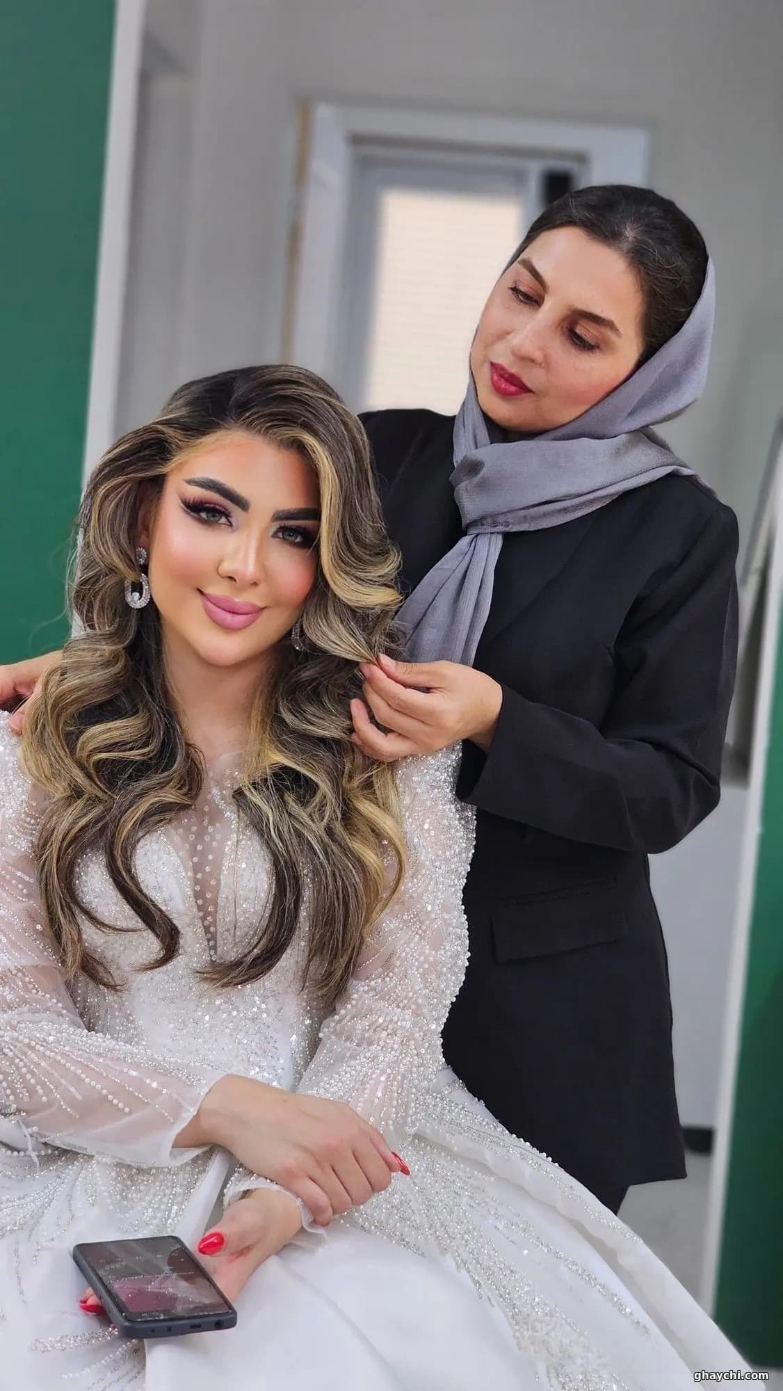 نمونه کار مو — شینیون و کرلی زنانه در اسلامشهر، اسلامشهر — یکتا