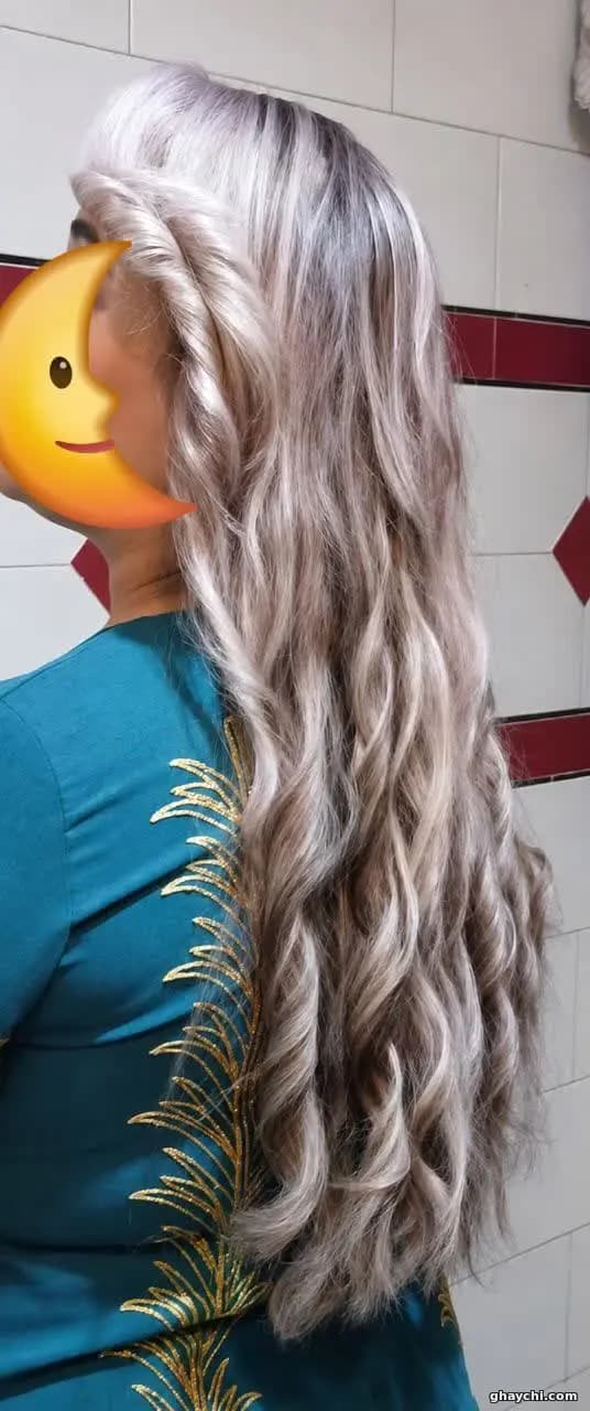 نمونه کار مو — مش و هایلایت زنانه در کوی علوی، اهواز — فاطمه آشتاب