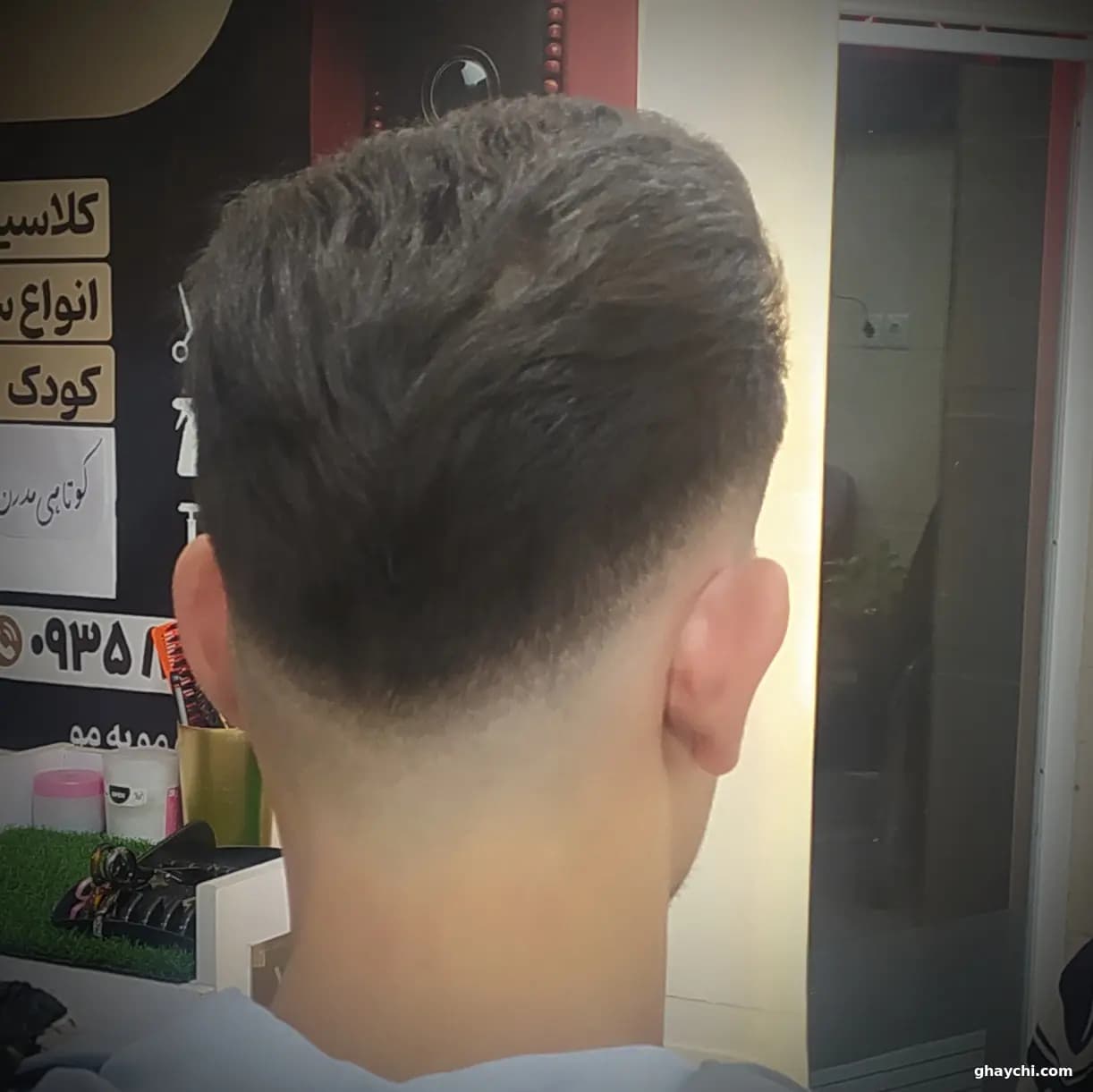 نمونه کار موی سر — اصلاح مو مردانه در آران وبیدگل، آران وبیدگل — مصطفی رضائی