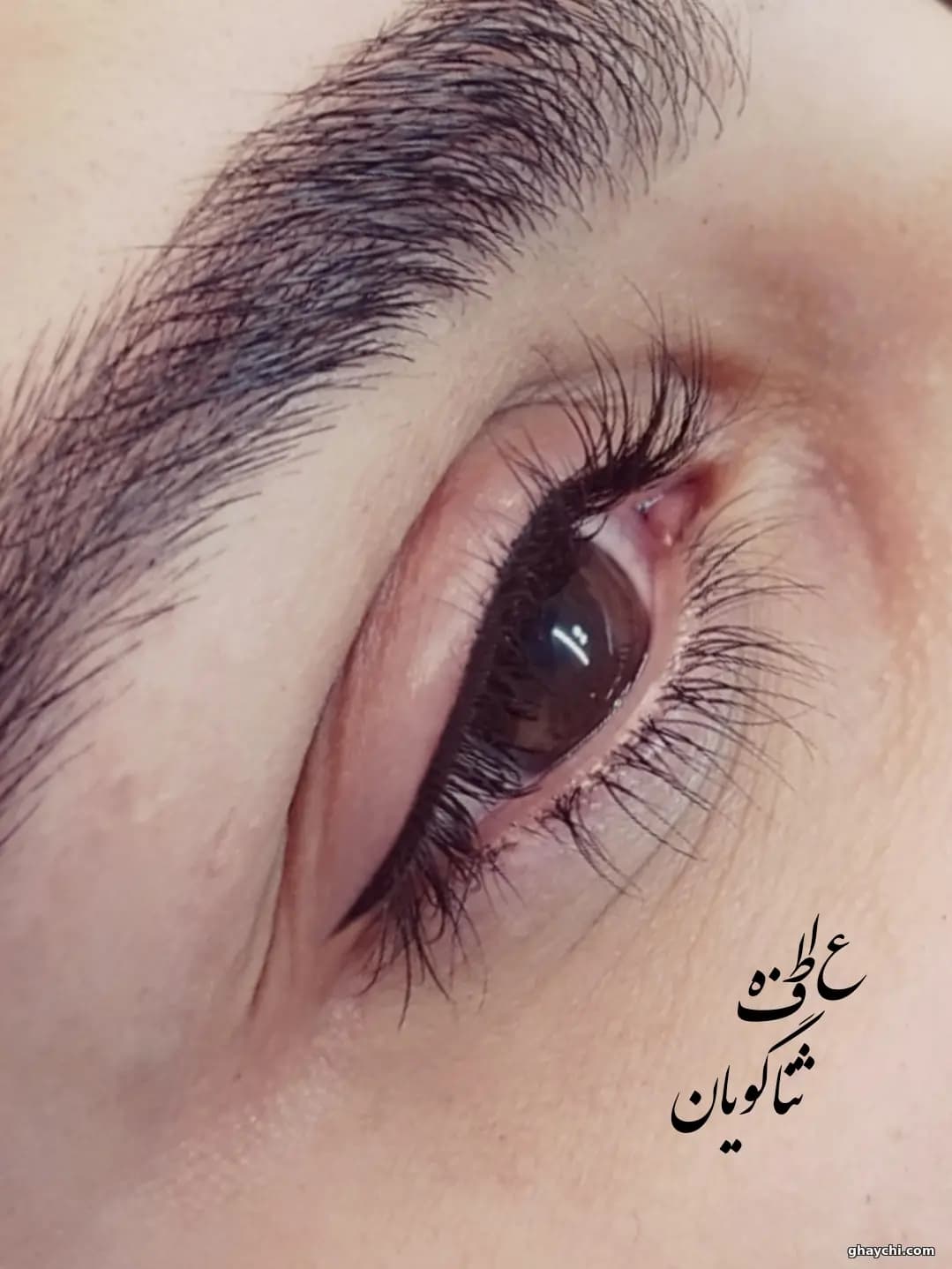 نمونه کار آرایش دائم — آرایش دائم بدن و صورت زنانه در خیابان هفده شهریور، تهران — عاطفه ثناگویان