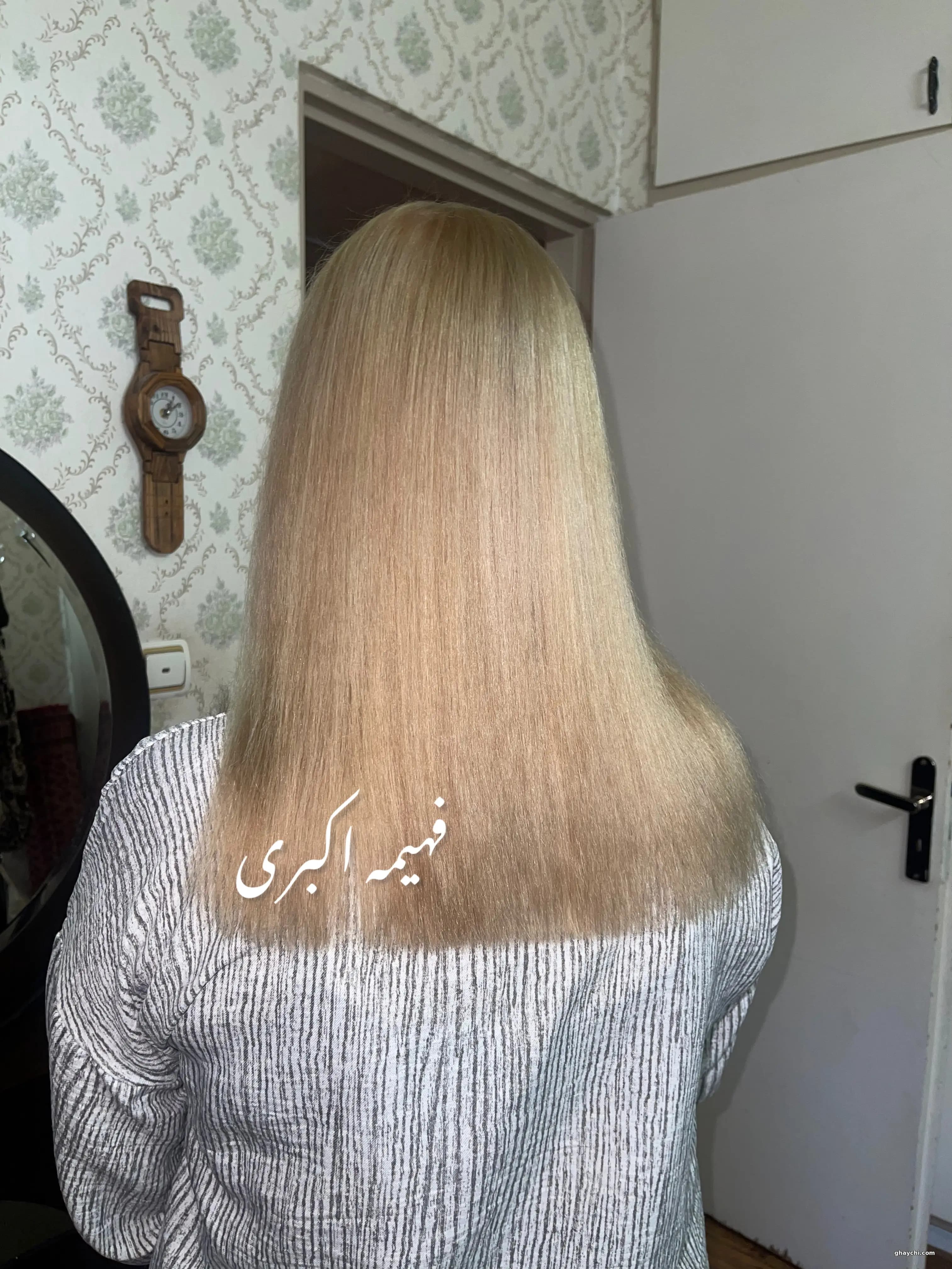 نمونه کار مو — دکلره و رنگ مو زنانه در اراک — سالن زیبایی تخصصی فهیمه اکبری