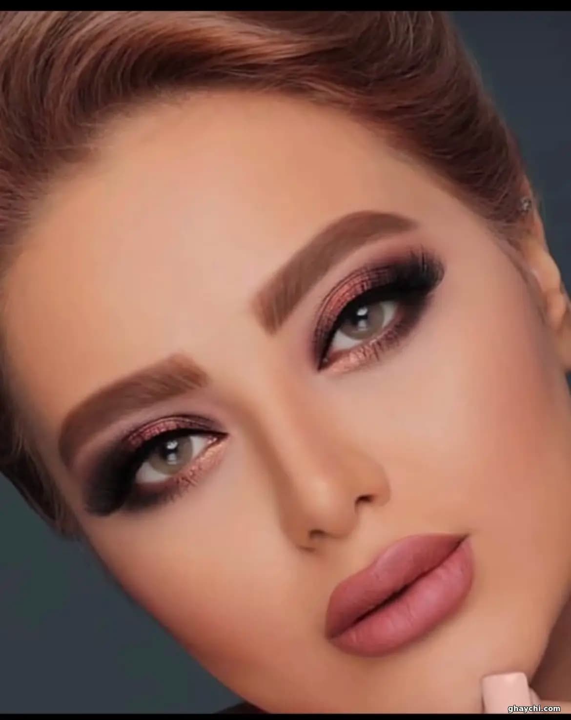 نمونه کار عروس — میکاپ عروس قبل و بعد زنانه پروانه خلخالی