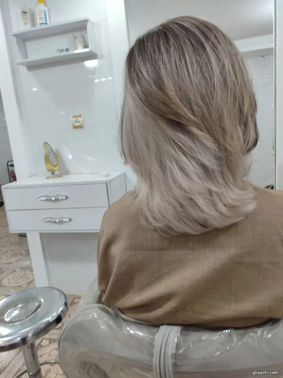 نمونه کار مو — مش و هایلایت زنانه در جیرفت، جیرفت — مهدیه جهان مهر