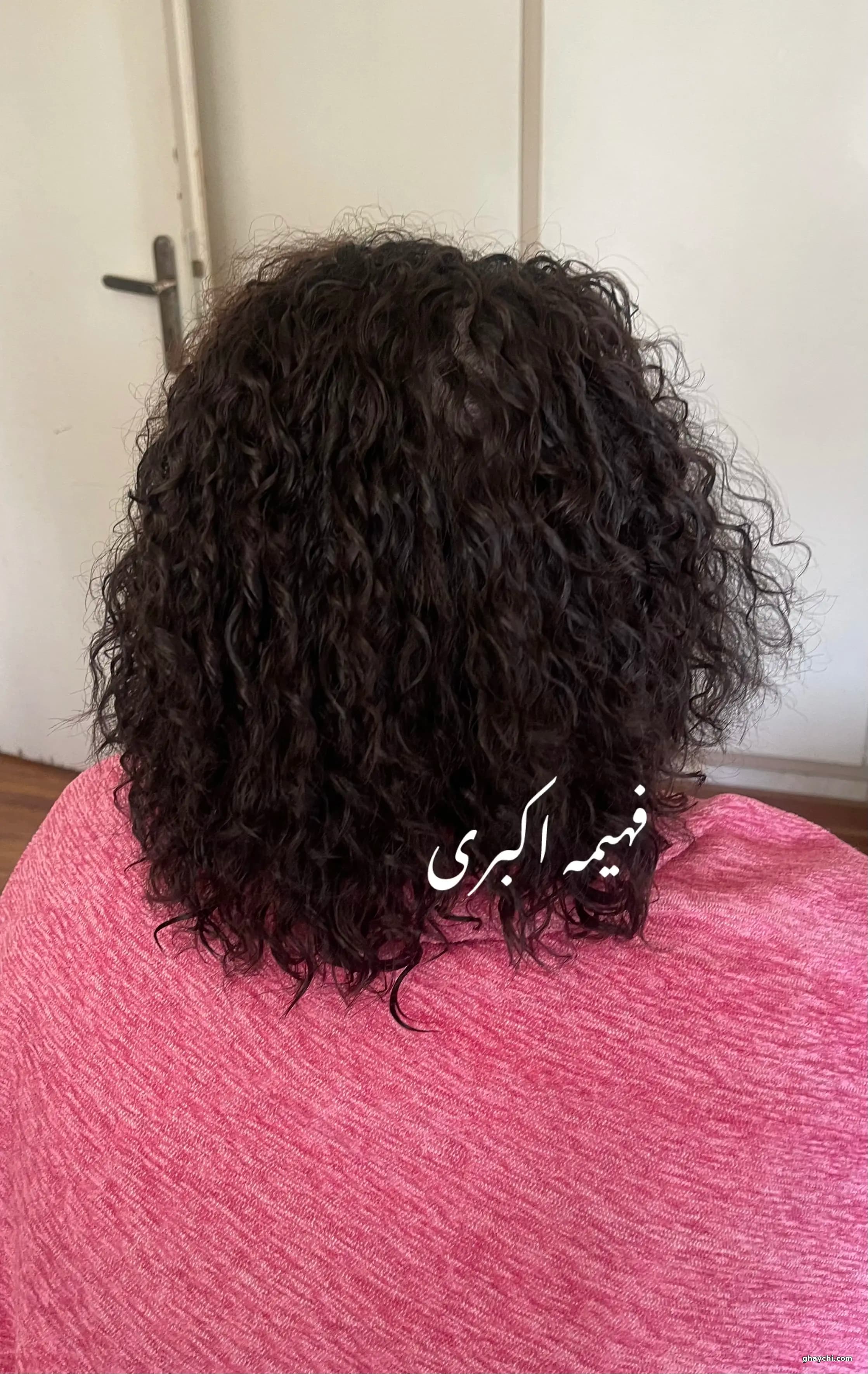 نمونه کار مو — فر مو زنانه در اراک — سالن زیبایی تخصصی فهیمه اکبری