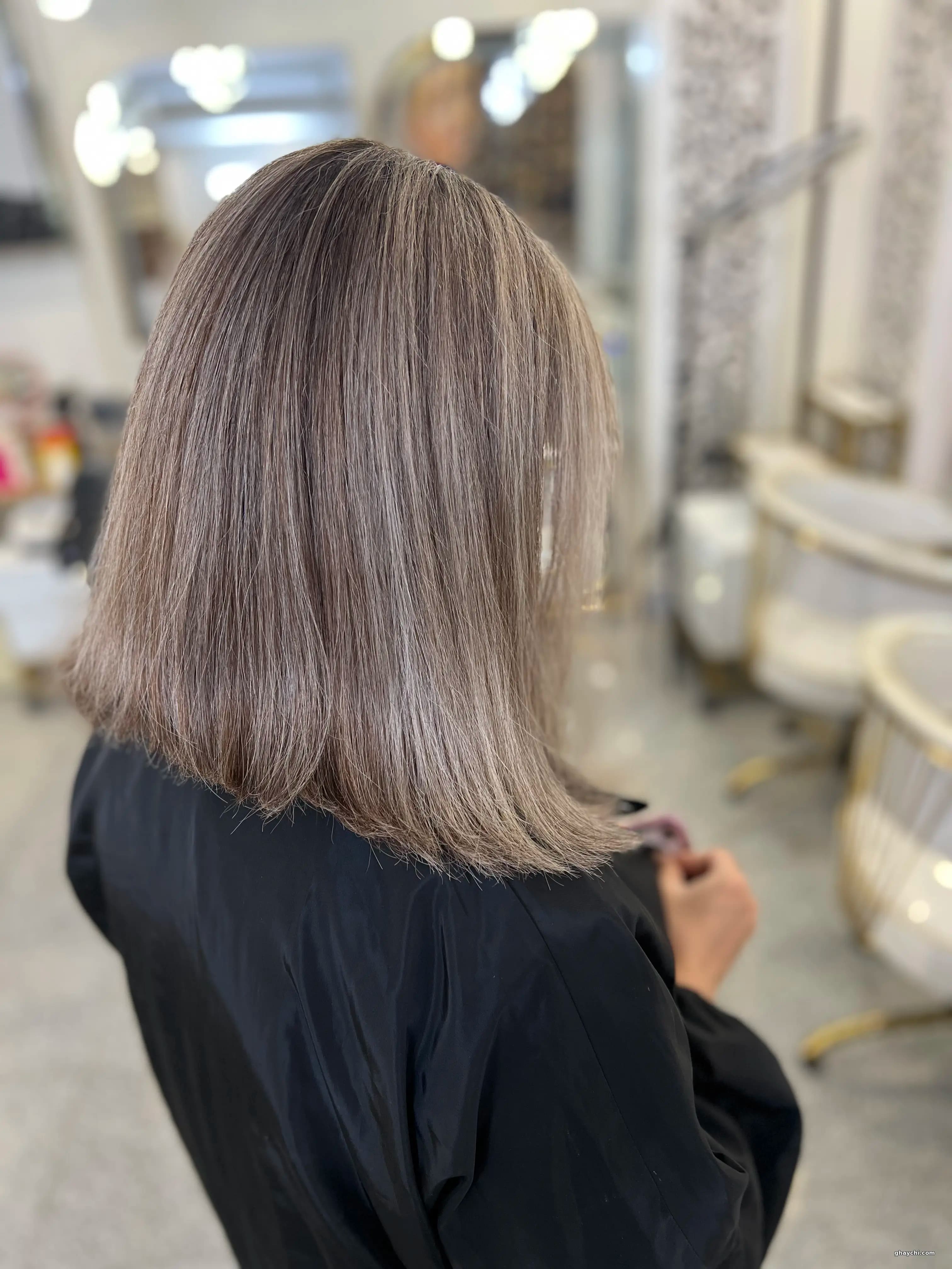 نمونه کار مو — دکلره و رنگ مو زنانه در جابر، اصفهان — سالن آدینه