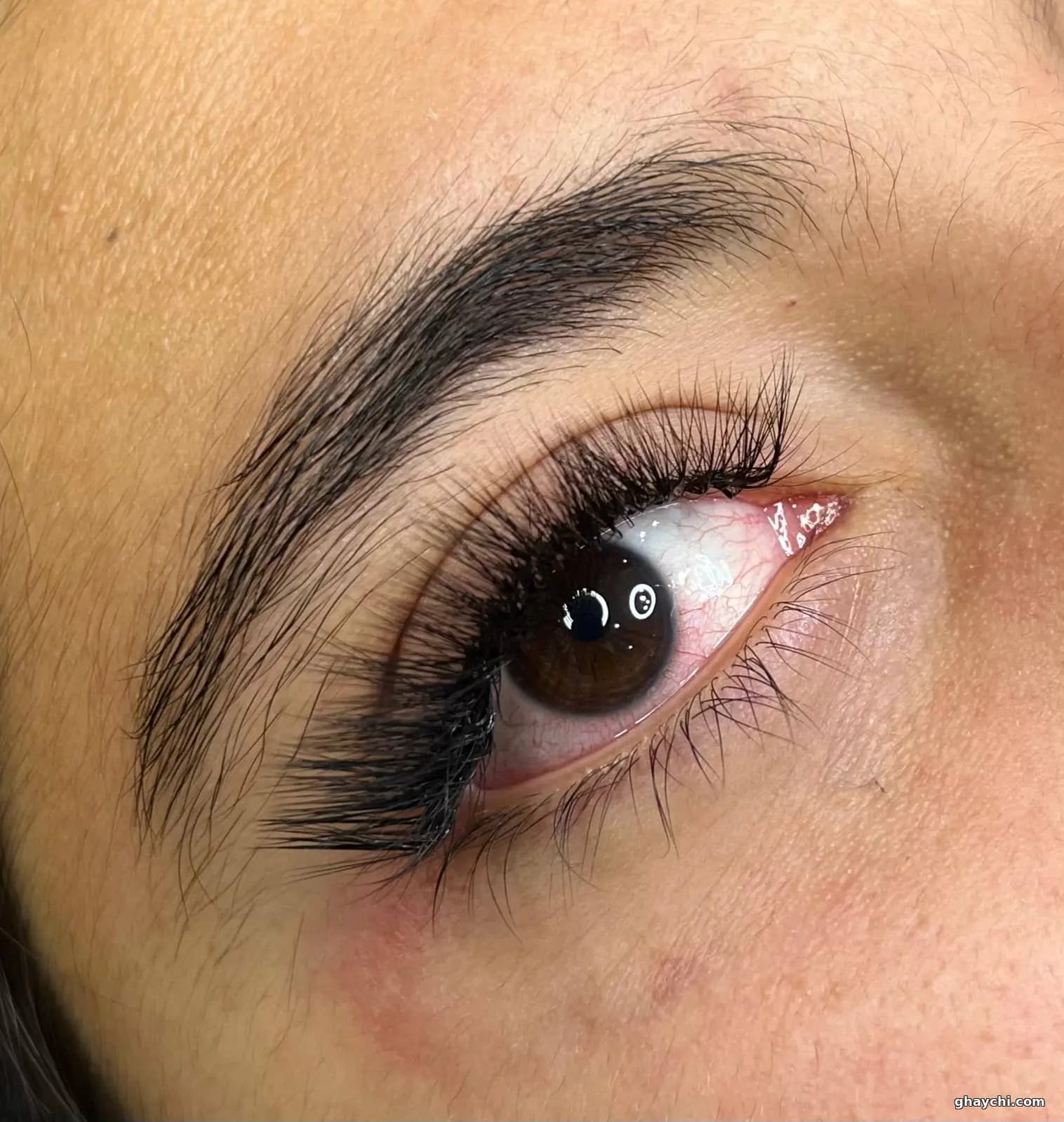 نمونه کار مژه — اکستنشن مژه زنانه در یزد، یزد — ریحانه حکیمیان
