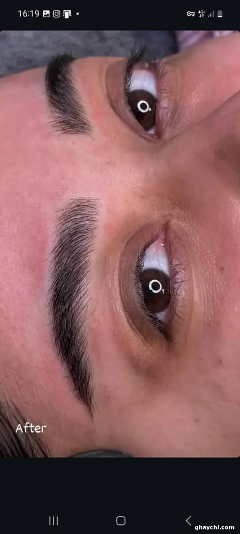 نمونه کار آرایش دائم — میکروبلیدینگ زنانه در مشهد، مشهد — فالی سلاجقه