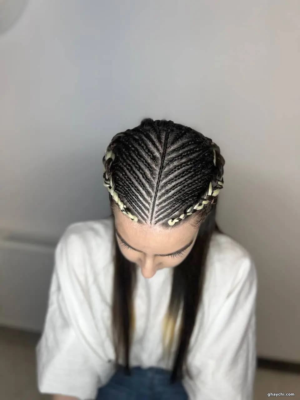 نمونه کار مو — بافت مو زنانه در یزد، یزد — ریحانه حکیمیان