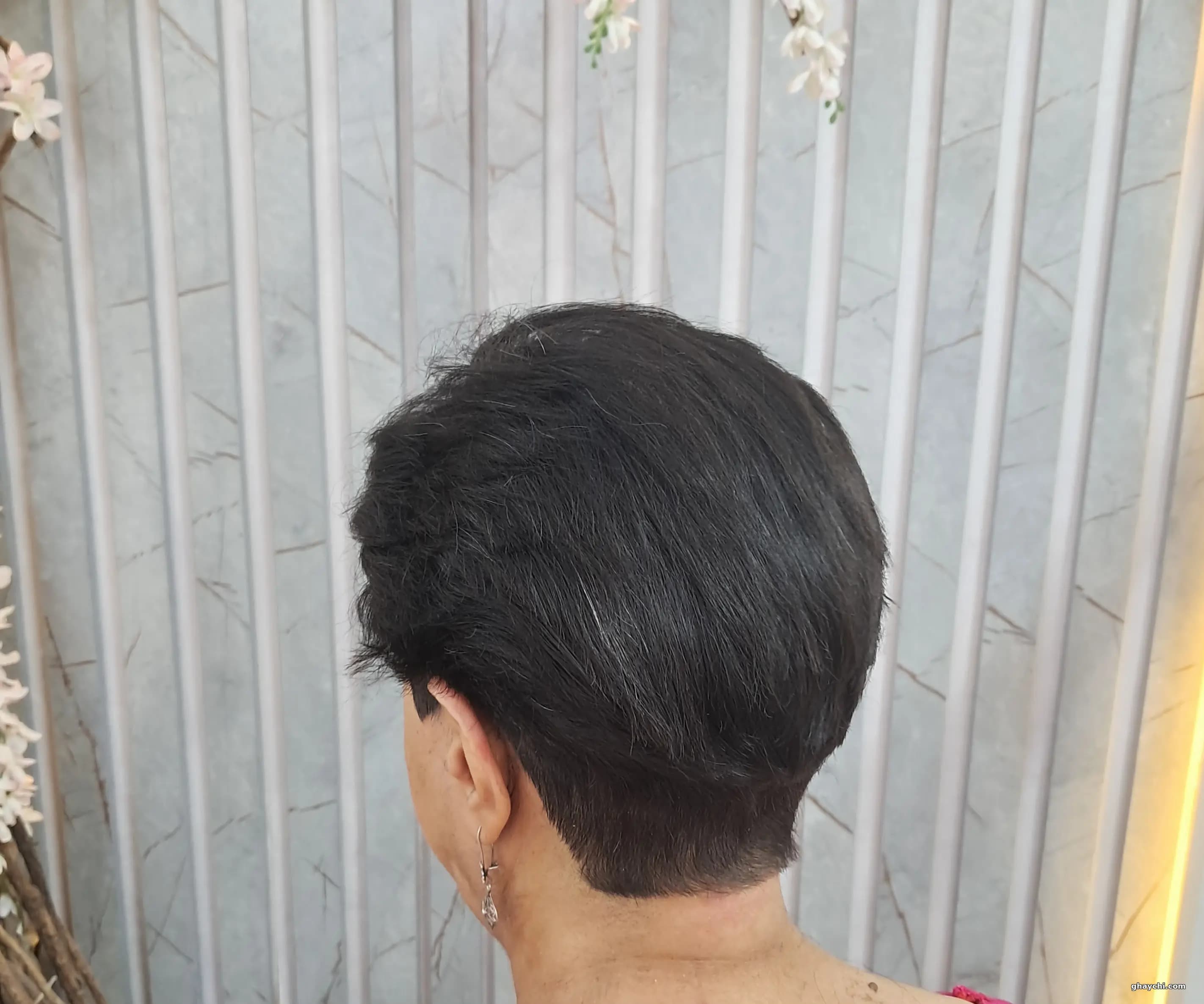 نمونه کار مو — کوتاهی و کپ مو زنانه الهام هاشم پور