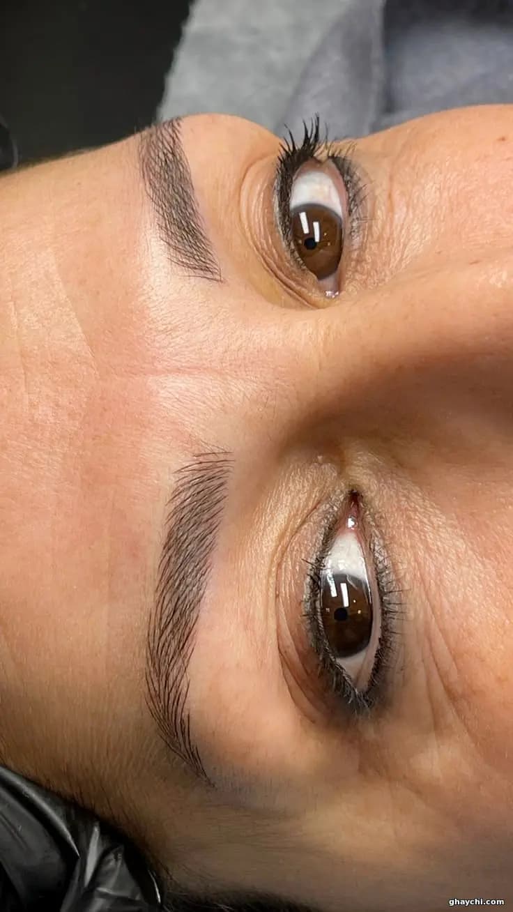 نمونه کار آرایش دائم — شیدینگ چشم زنانه در بلوار امامت، مشهد — الهه الا