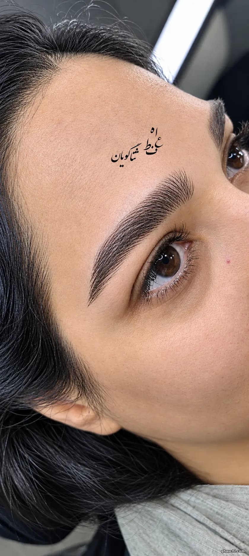 نمونه کار آرایش دائم — آرایش دائم بدن و صورت زنانه در خیابان هفده شهریور، تهران — عاطفه ثناگویان