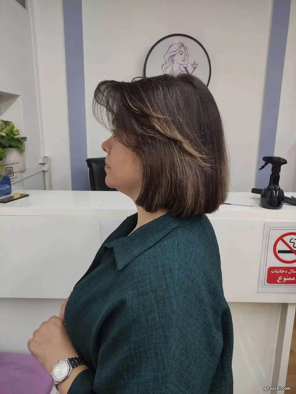 نمونه کار مو — کوتاهی و کپ مو زنانه در میدان فاطمی، تهران — ملیح