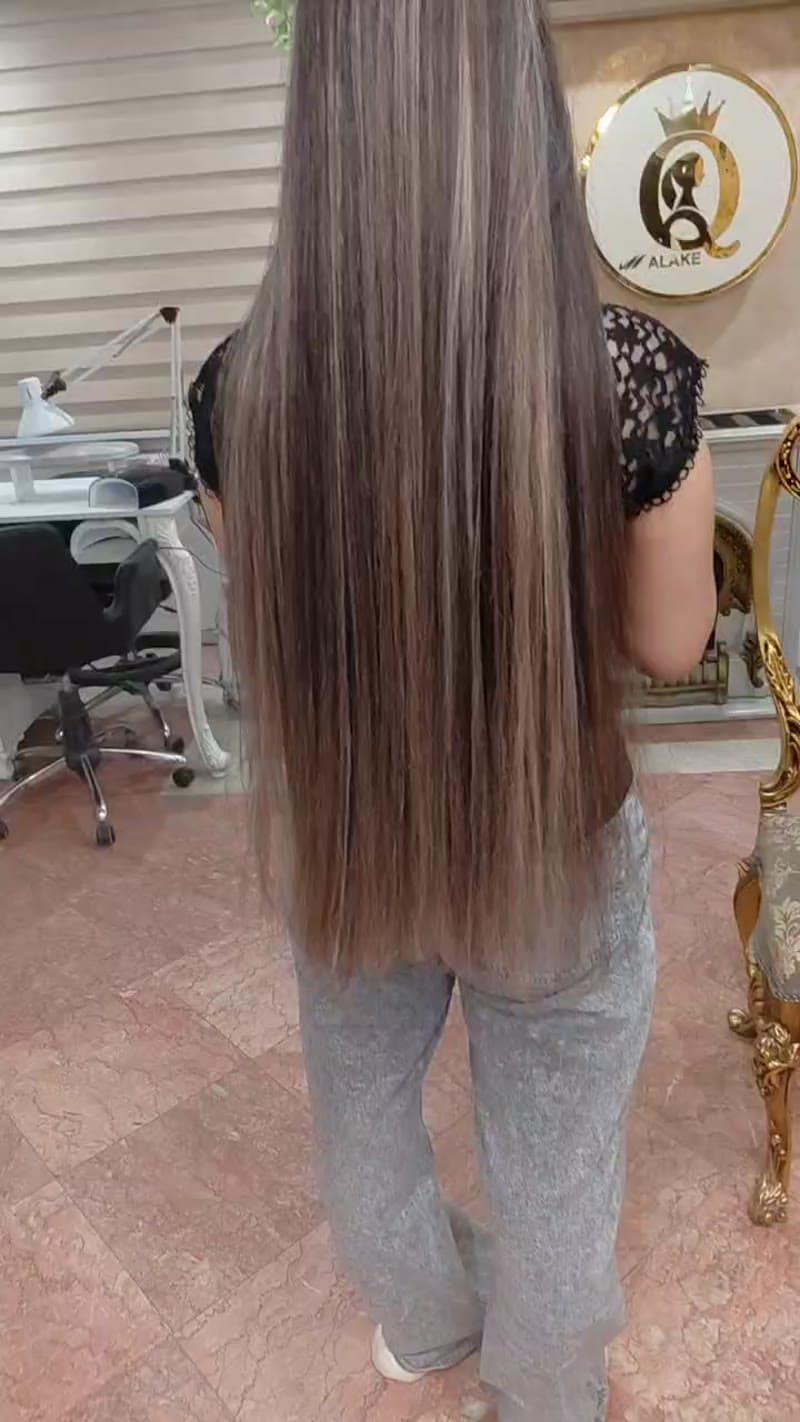 نمونه کار مو — مش و هایلایت ویدئو زنانه در بلوار سجاد، مشهد — سیما چرخی زاده