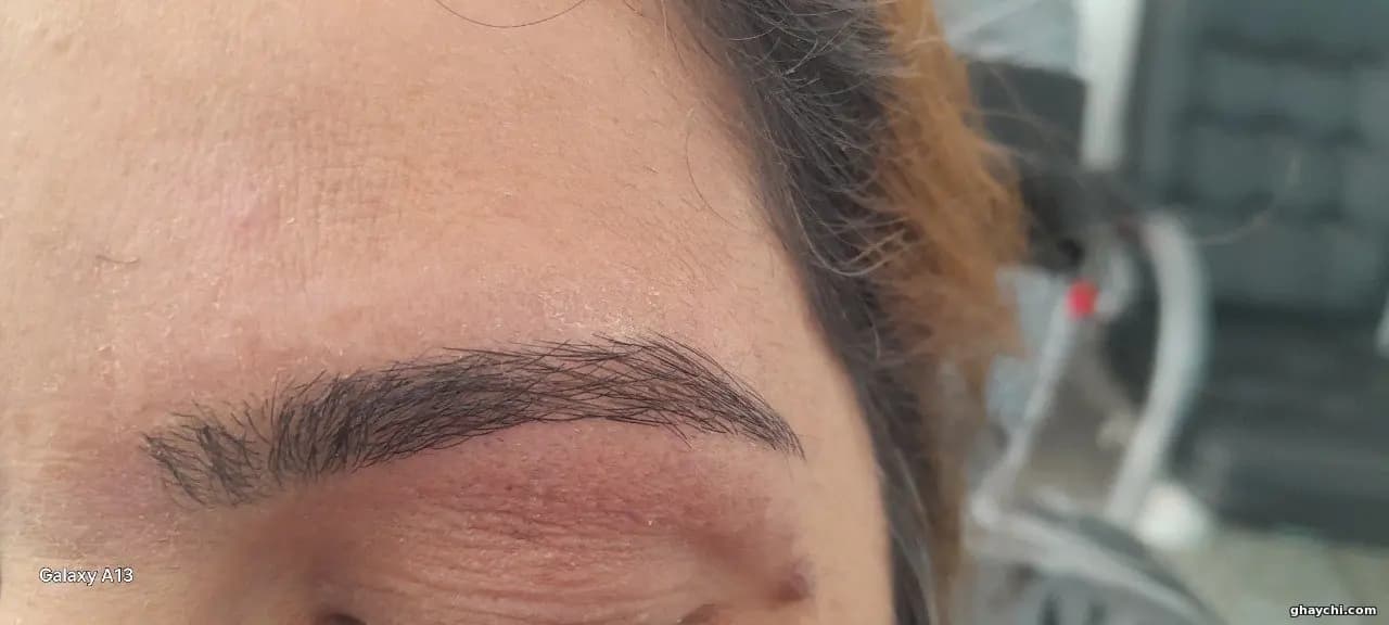 نمونه کار پوست — اصلاح و وکس صورت زنانه در کامیاران، کامیاران — ارزو پویا