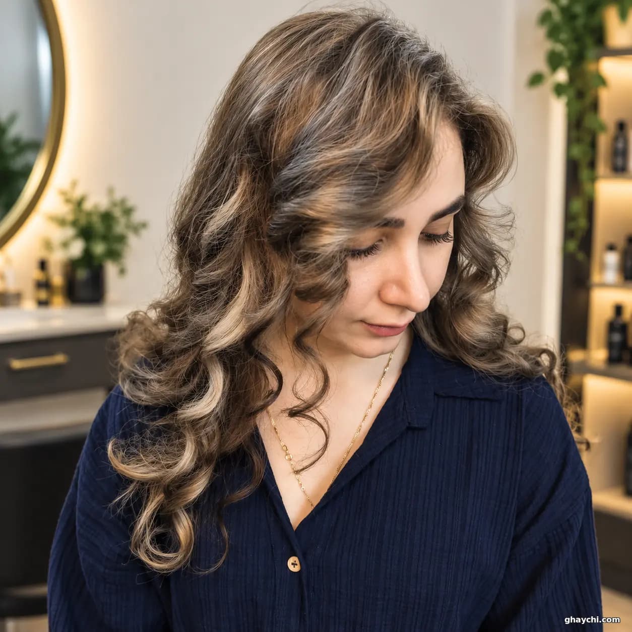 نمونه کار مو — دکلره و رنگ مو زنانه در اصفهان، اصفهان — نازلی