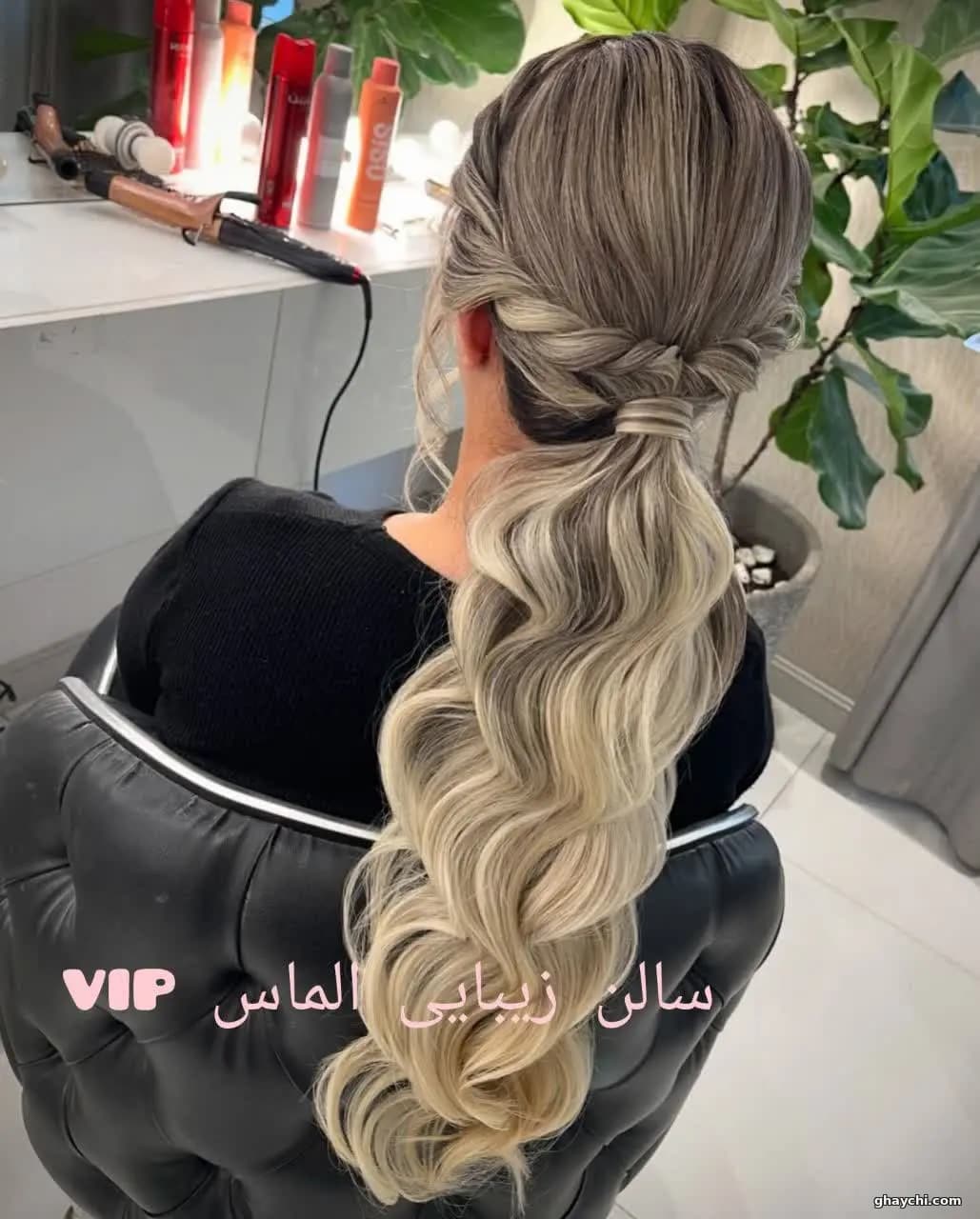 نمونه کار مو — شینیون و کرلی زنانه در کرمانشاه، کرمانشاه — زهرا نوری