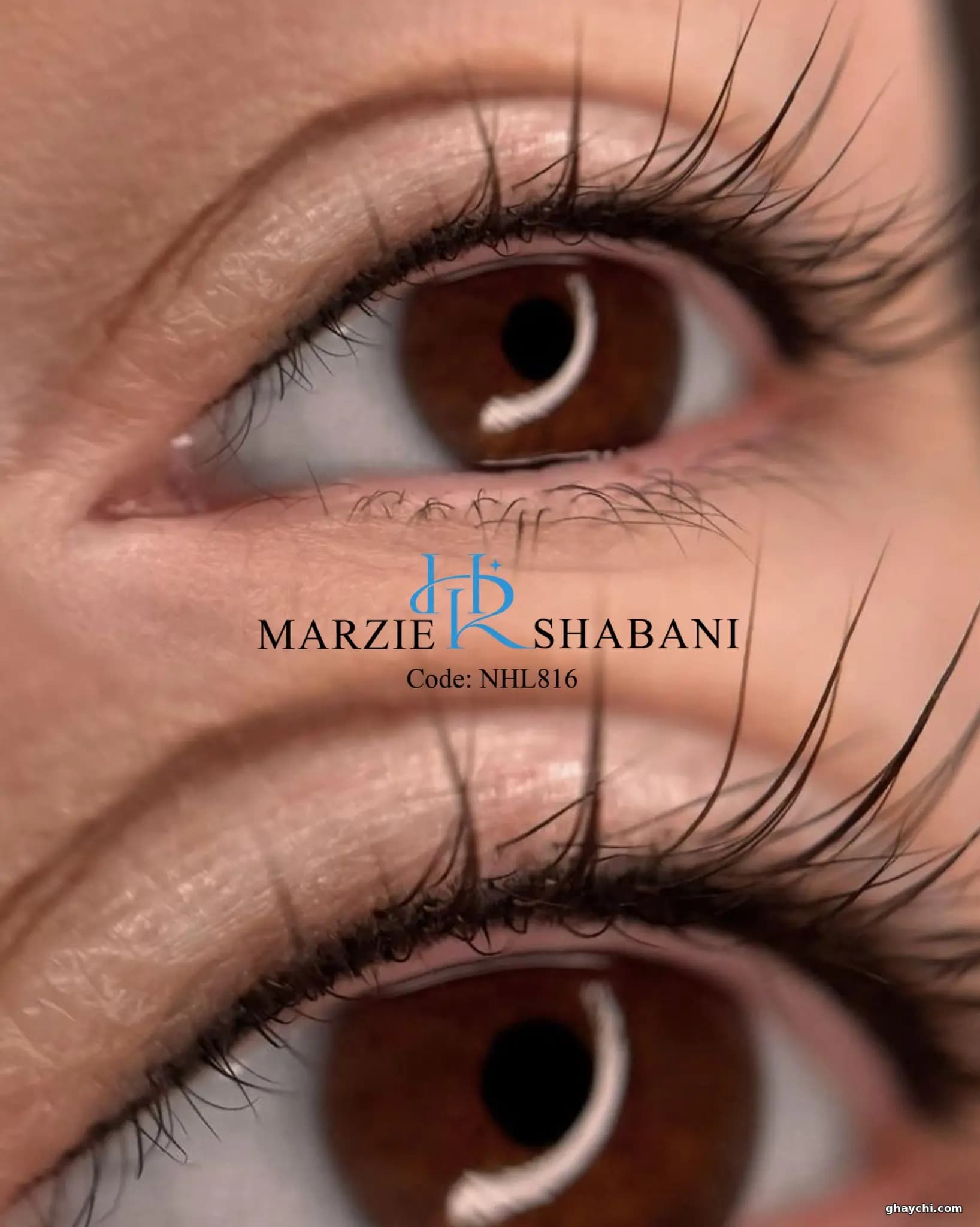 نمونه کار آرایش دائم — خط چشم دائم زنانه در یزد، یزد — مرضیه شعبانی
