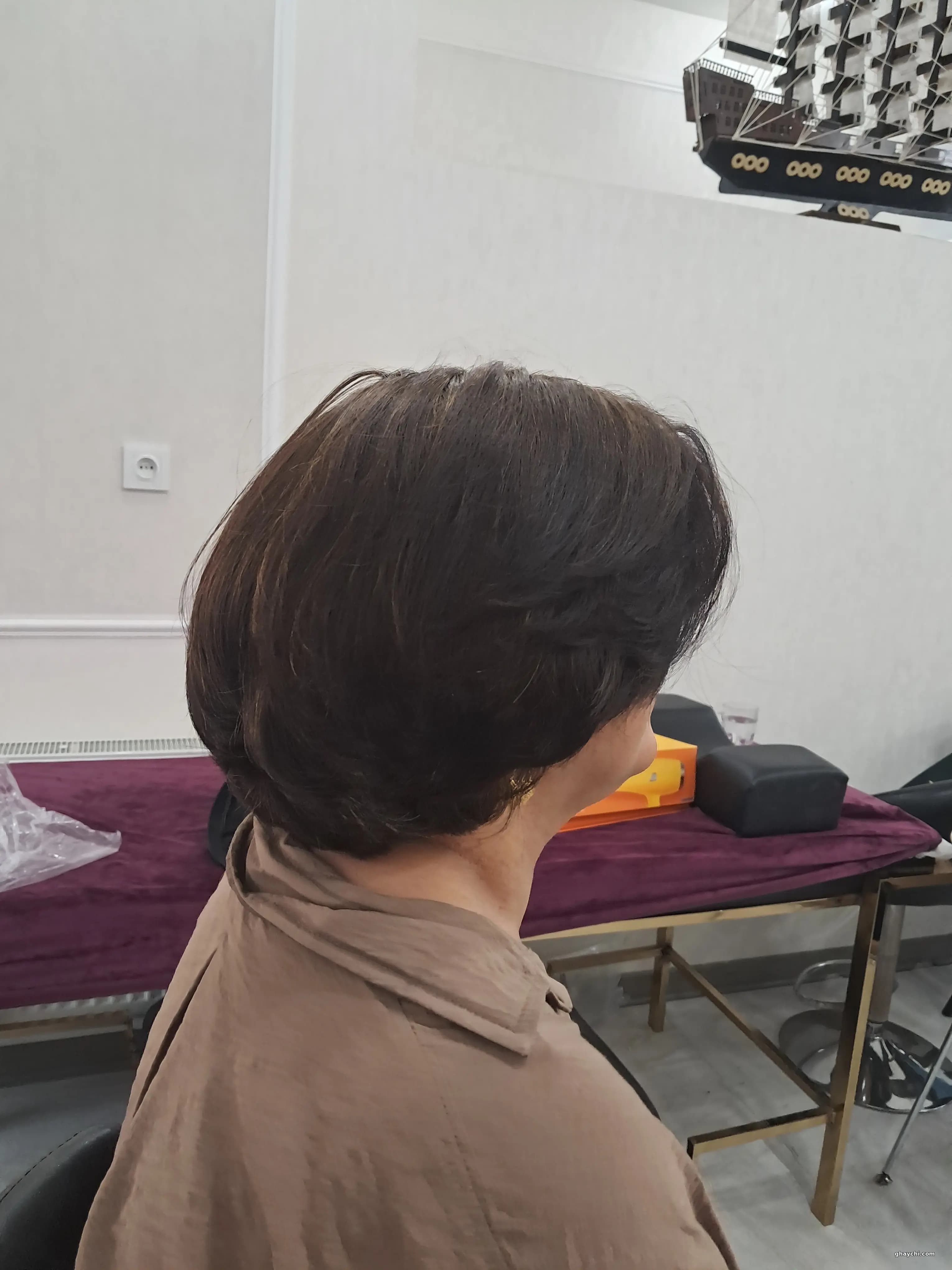 نمونه کار مو — کوتاهی و کپ مو زنانه در یزد، یزد — الهام هاشم پور