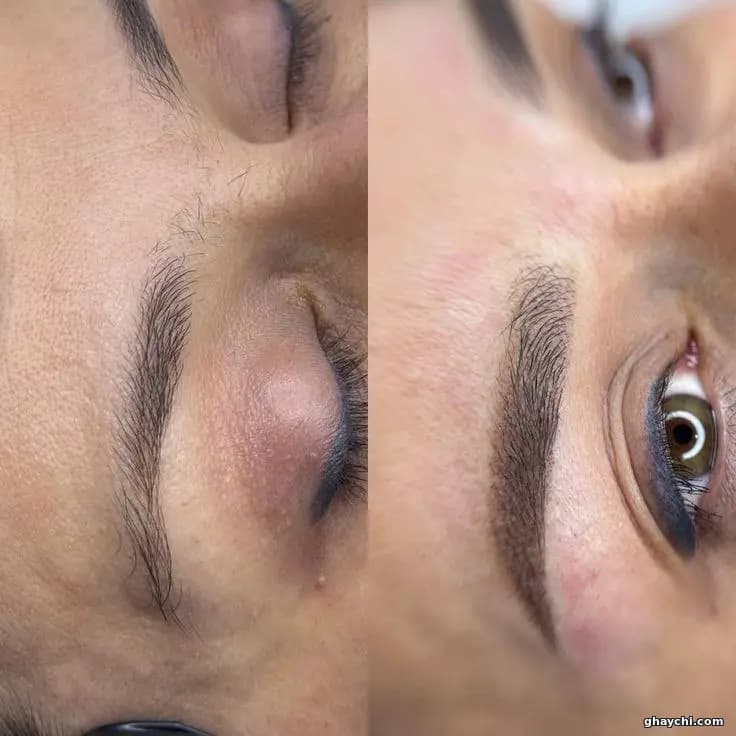 نمونه کار آرایش دائم — میکروبلیدینگ زنانه در مشهد، مشهد — فالی سلاجقه