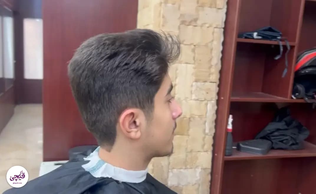 نمونه کار موی سر — اصلاح مو قبل و بعد مردانه در قائم مقام فراهانی، تهران — محمدرضا مسکوتی