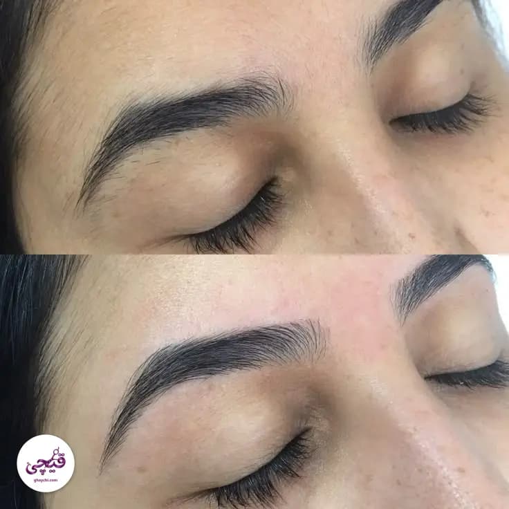 نمونه کار ابرو — اصلاح ابرو زنانه در یزد، یزد — سحر سجادیه
