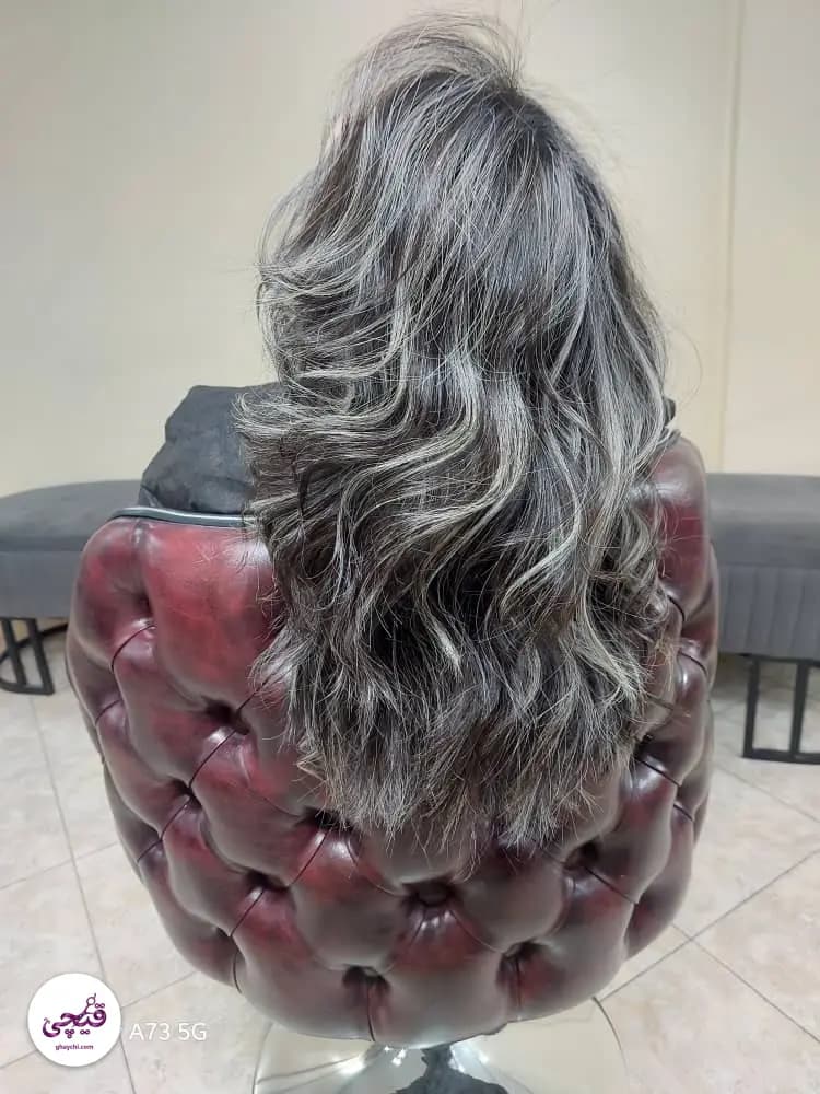 نمونه کار مو — دکلره و رنگ مو قبل و بعد زنانه در فلاح، تهران — سارا جوادی