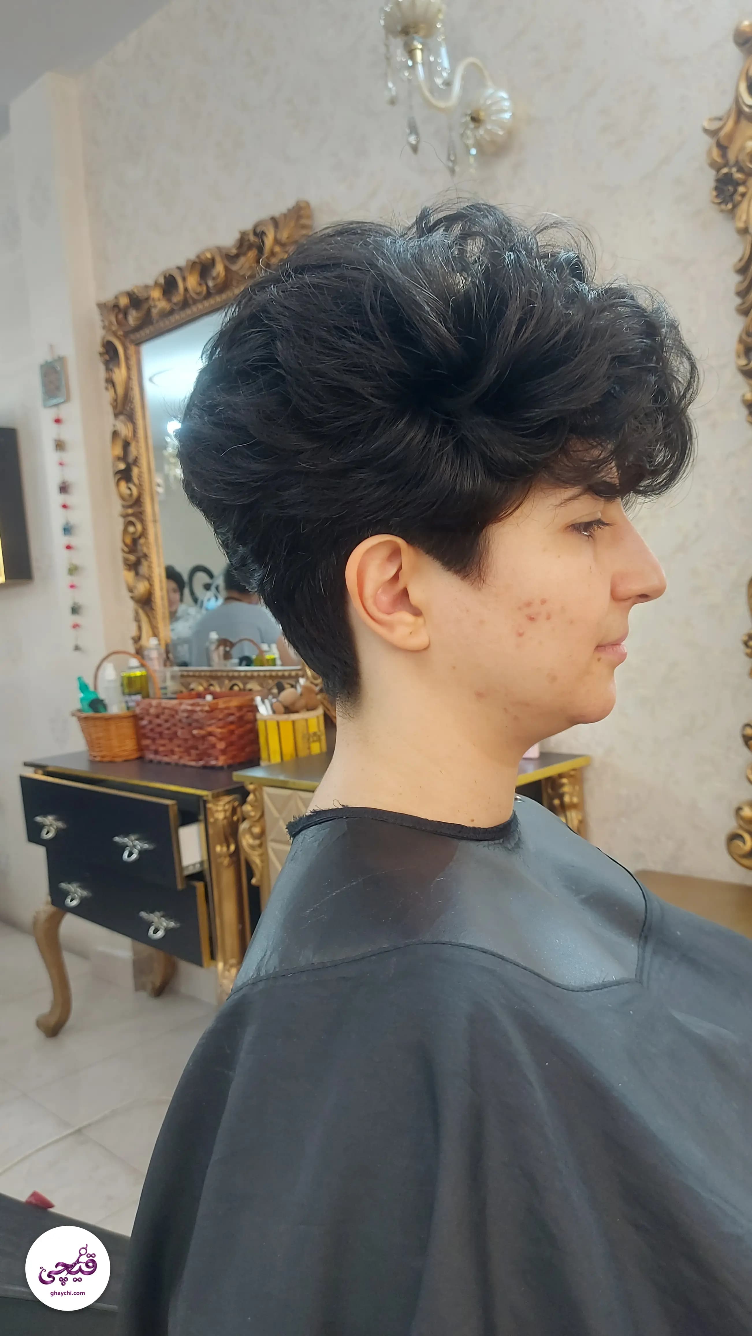 نمونه کار مو — کوتاهی و کپ مو قبل و بعد زنانه در شهید ثانی، تهران — لیلا کاظمی