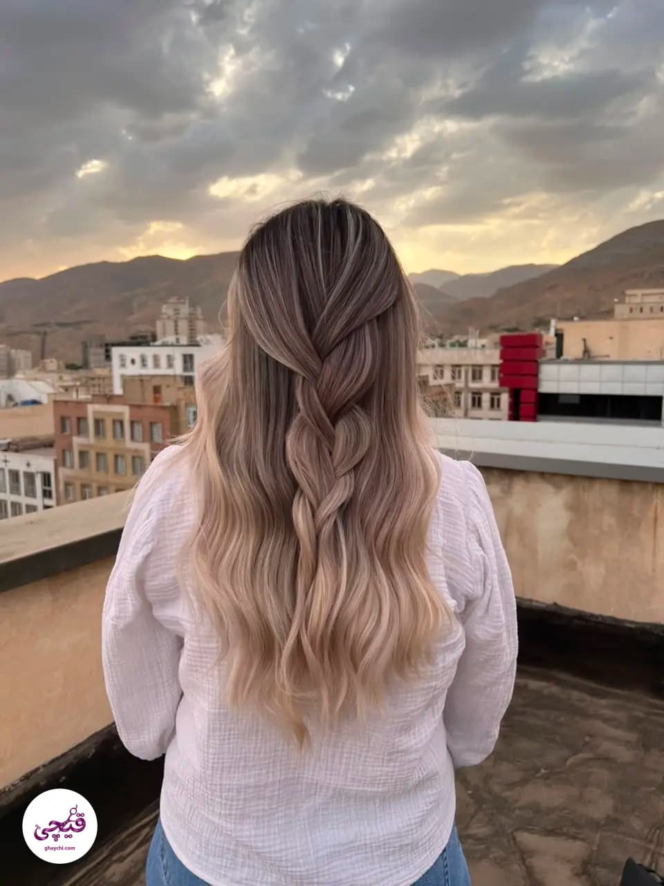 نمونه کار مو — مش و هایلایت قبل و بعد زنانه در ولنجک، تهران — نفس نظری