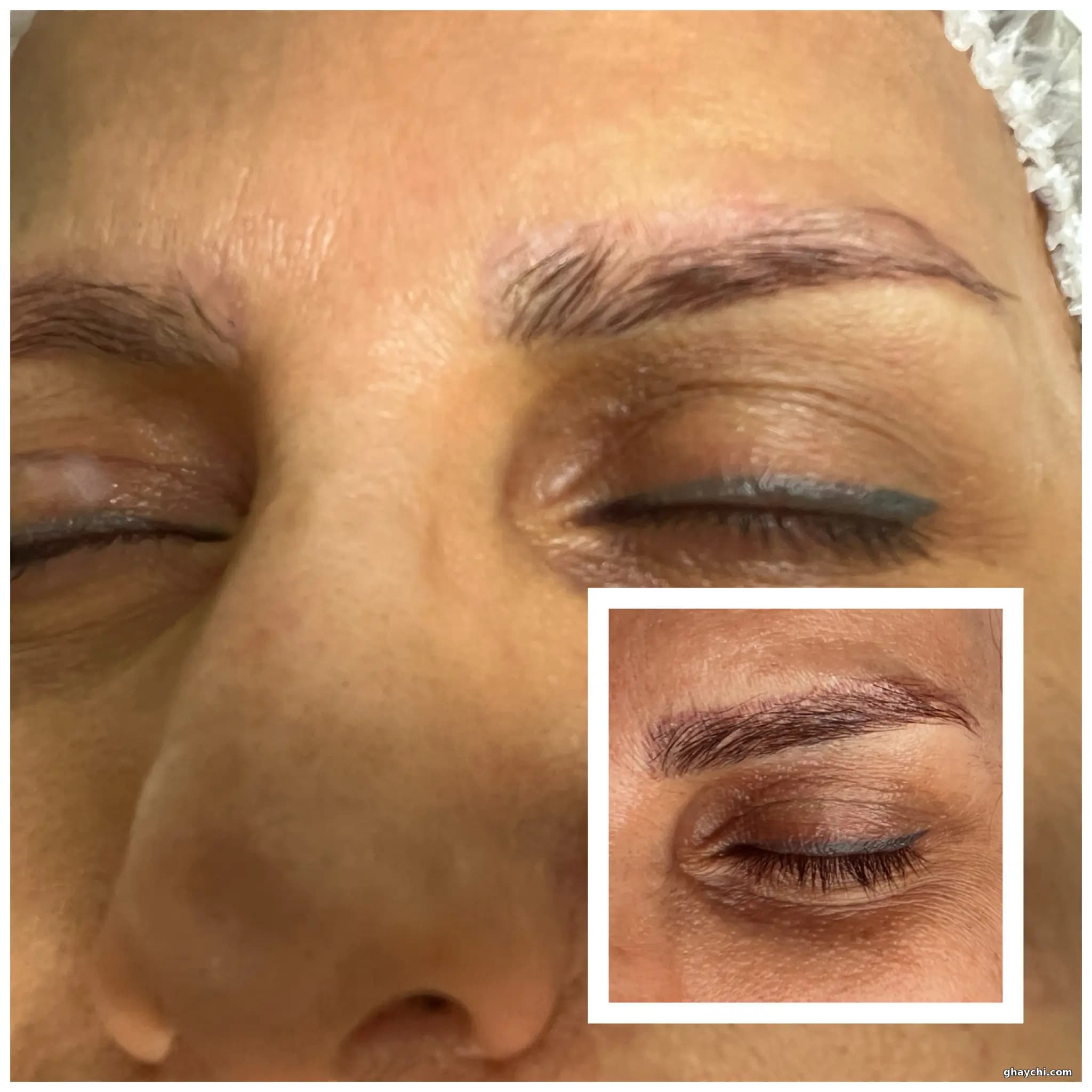 نمونه کار آرایش دائم — ریمووال زنانه در سعادت آباد، تهران — فيروزه ادي