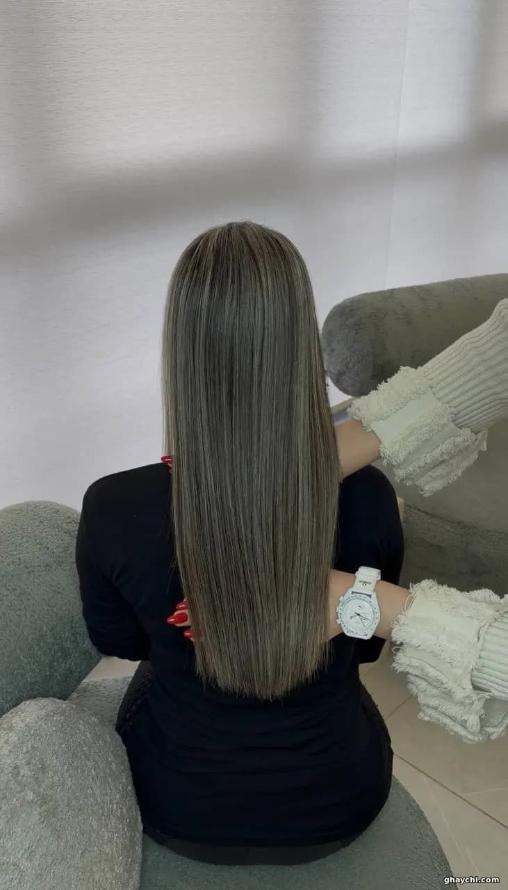 نمونه کار مو — کراتین و پروتئین تراپی زنانه در رشت، رشت — نرجس اکبرزاده