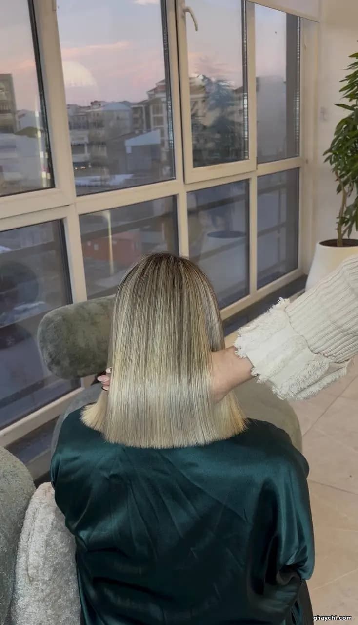نمونه کار مو — کراتین و پروتئین تراپی زنانه در رشت، رشت — نرجس اکبرزاده