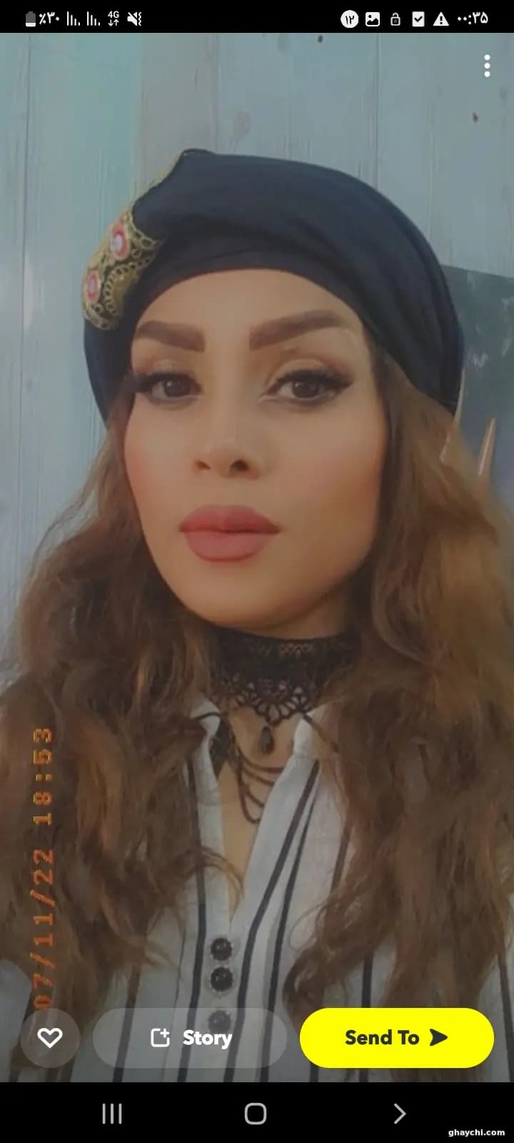 نمونه کار میکاپ — میکاپ لایت قبل و بعد زنانه در خیابان مهدی، مشهد — فاطمه غلامی زاوه