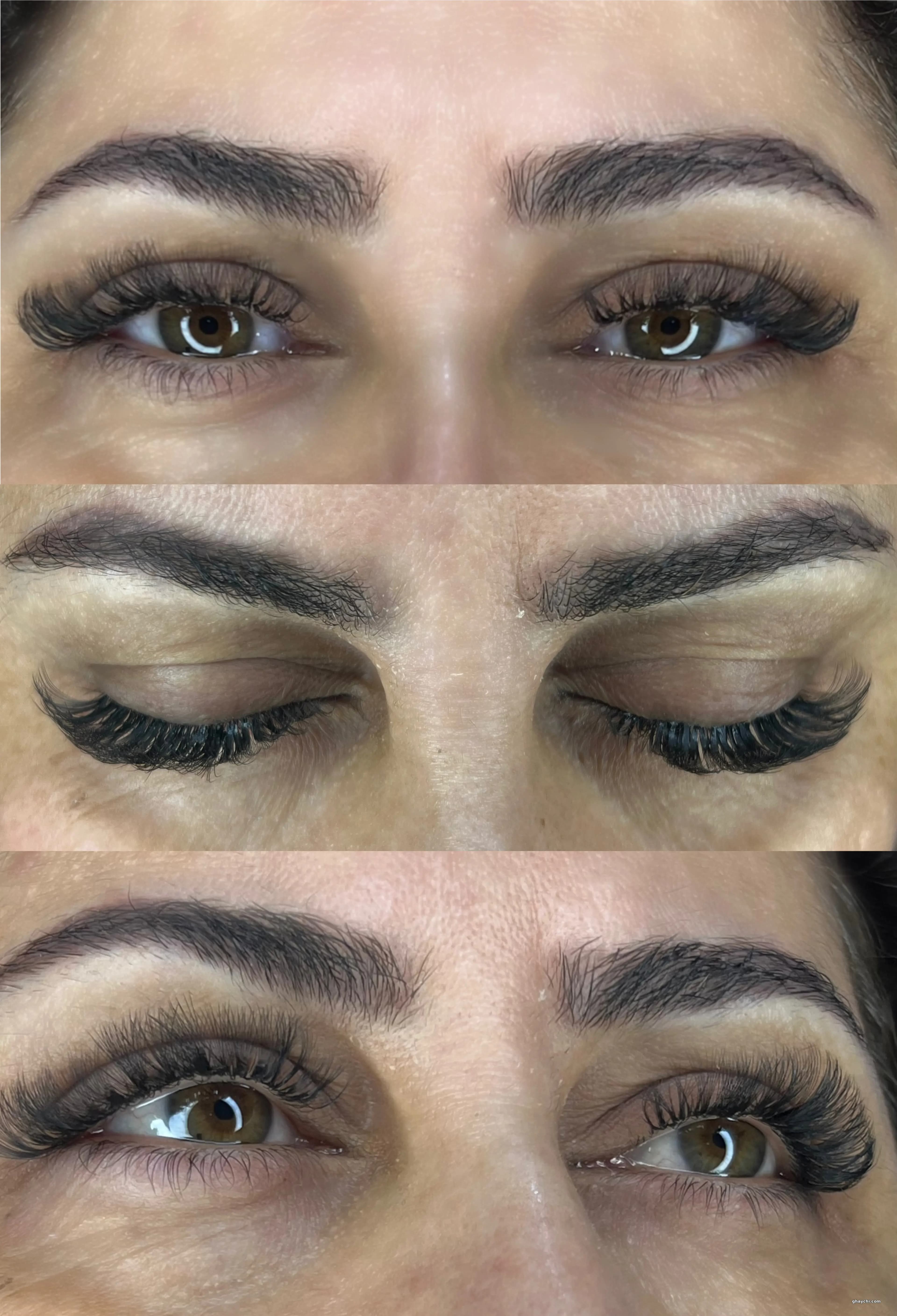 نمونه کار مژه — اکستنشن مژه زنانه در رشت، رشت — محدثه میرمحمدی