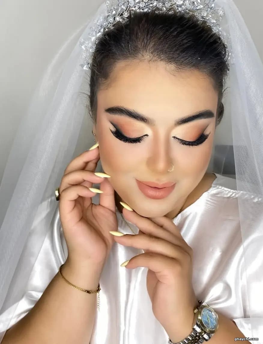 نمونه کار میکاپ — میکاپ اروپایی قبل و بعد زنانه در رشت، رشت — مهسا اسگندری