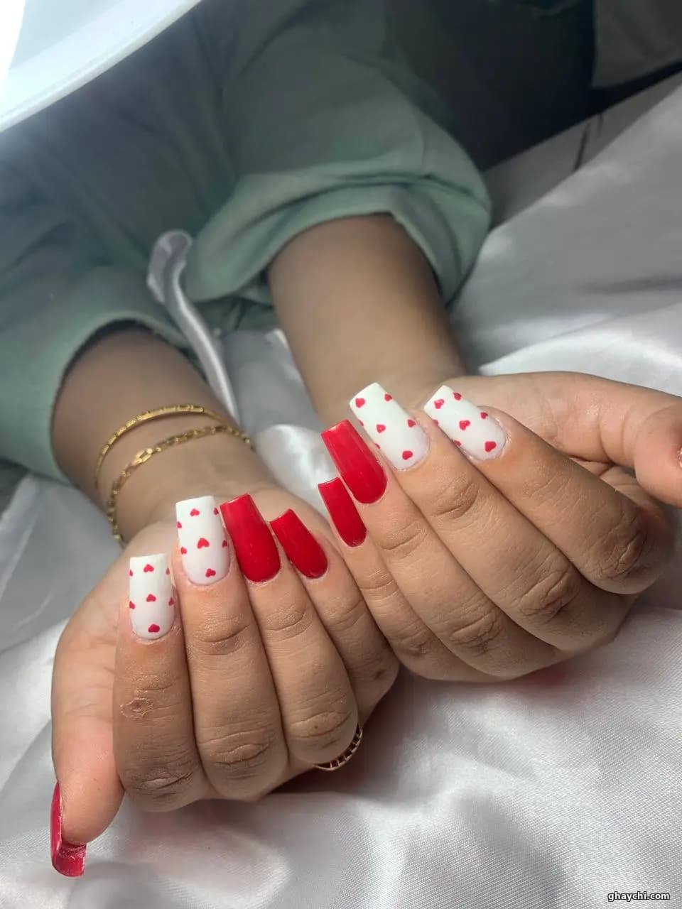 نمونه کار ناخن — کاشت ناخن زنانه در رشت، رشت — الهه ناز