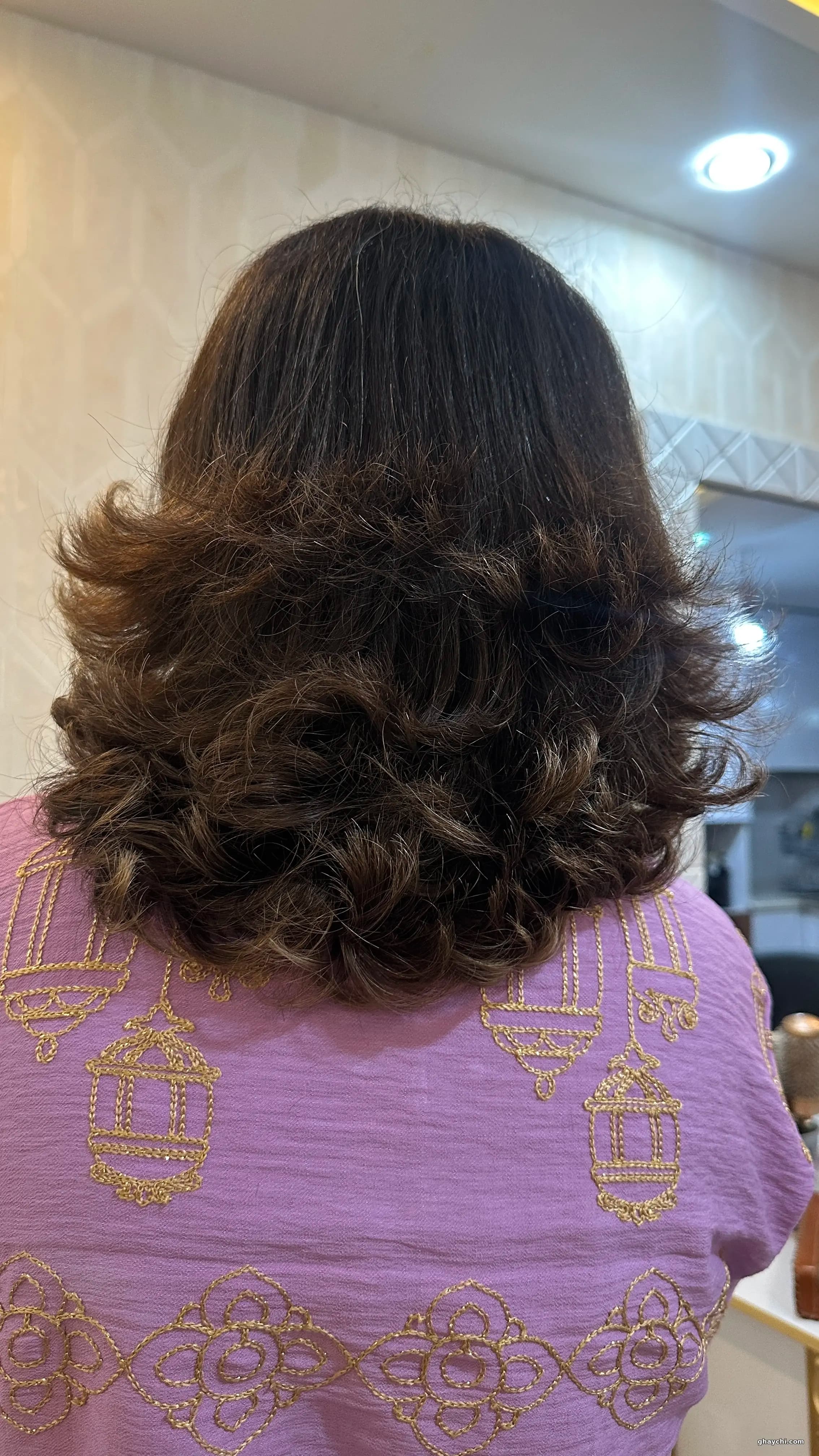 نمونه کار مو — کوتاهی و کپ مو قبل و بعد زنانه در خمینی شهر — سمیه براهیمی