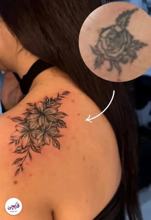 نمونه کار تتو — تتو بدن زنانه زنانه در خیابان قصرالدشت، شیراز — یلدا امیری