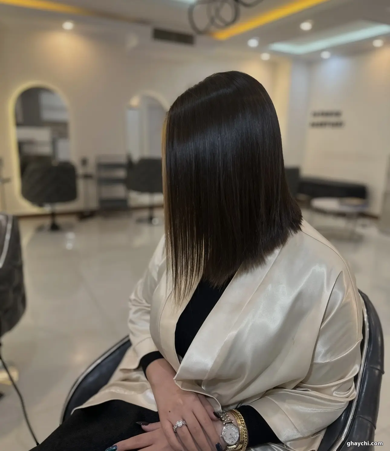بعد مو — کراتین و پروتئین تراپی در سعادت آباد، تهران — نگین شاکری