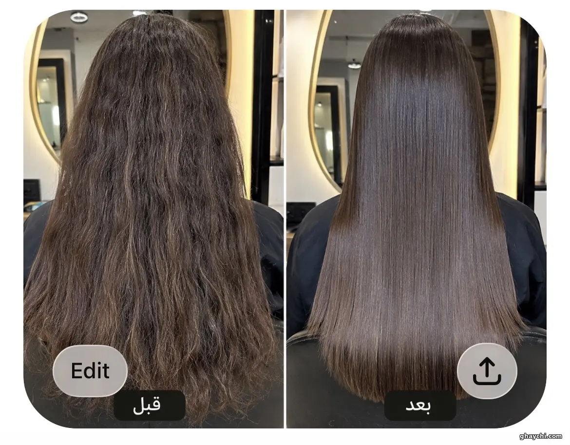 نمونه کار مو — کراتین مو زنانه در پاسداران، تهران — مهسا پوراسماعیل